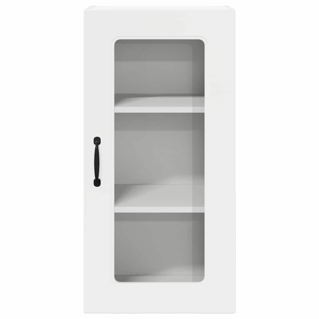 Kitchen Wall Cabinet 2 pcs High Gloss White 40 x 31 x 80 cm